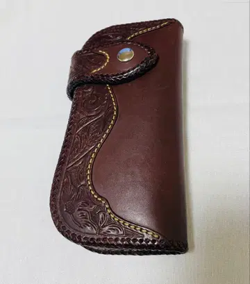 [ SAAD ] 천연 가죽 장지갑