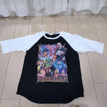 키시다단 래글런 T셔츠 L 사이즈