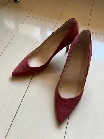 mode et jacomo 스웨이드 스틸레토 펌프스