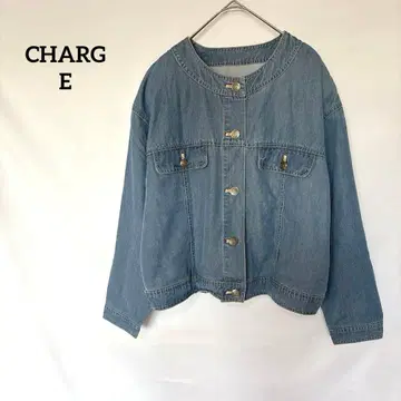 CHARGE 레나운 데님 자켓 M 노카라