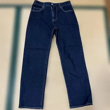 AZUL 데님 슬림 스트레이트 원 워시 S 중고