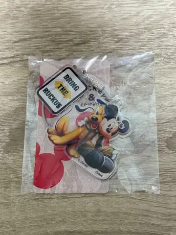 미키 플루토 와이어 키링 시부야 POPUP