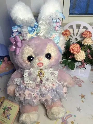 리나벨 봉제 인형 헤어 액세서리