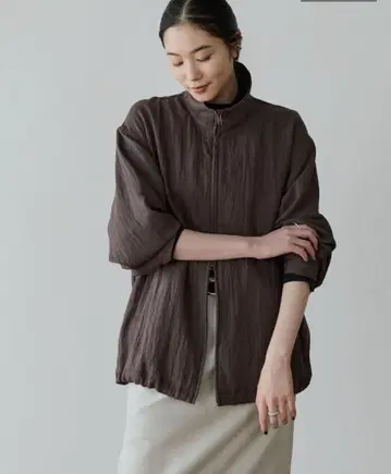 crewre 빈티지 갸바 루즈 블루종/ brown 1