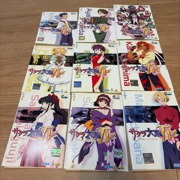 DVD 사쿠라 대전 TV 전 9권 전권 세트