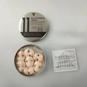 1/1 불릿 나이츠 랜서용 어레인지 페이스 부품 세트