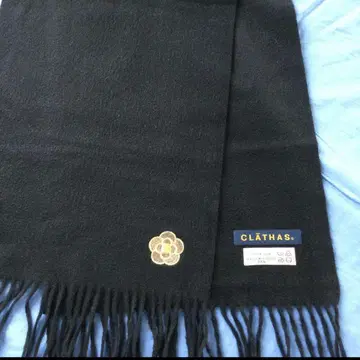 CLATHAS 클레이사스 롱 머플러 스톨 캐시미어 100% 미사용품