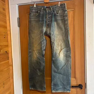 리 스트레이트 데님 블루