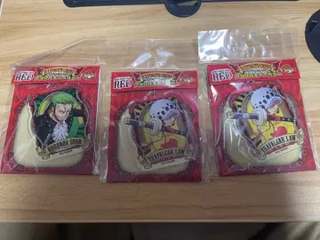 원피스 필름 레드 아크릴 키링 세트