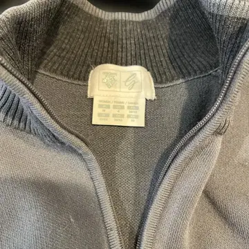 데상트 여성용 집업 니트