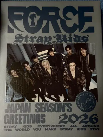 Straykids 스키즈 JAPAN FORCE 시즌 그리팅 2026