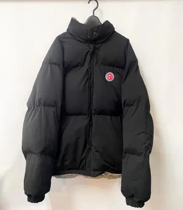 Perushu 스탠드넥 리버서블 충전솜 블루종 블랙 그레이