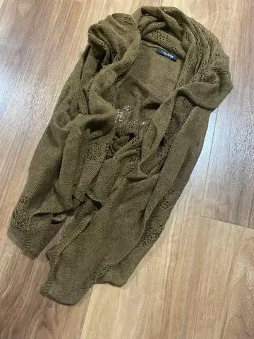 y's for living 슬리브리스 린넨 가디건