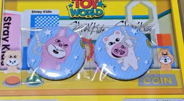 StrayKids TOYWORLD 현빈 캔뱃지