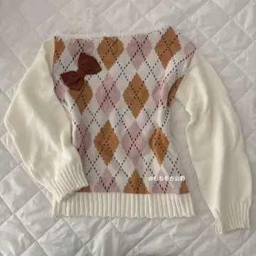 LIZ LISA 계 아가일 니트