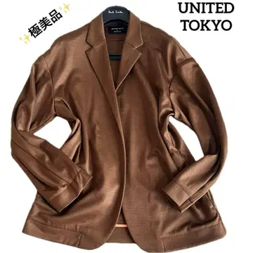 컨디션 최상 유나이티드 도쿄 워셔블 울 분또 자켓 사이즈 2