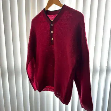 새상품급 60s 빈티지 모헤어 니트 울