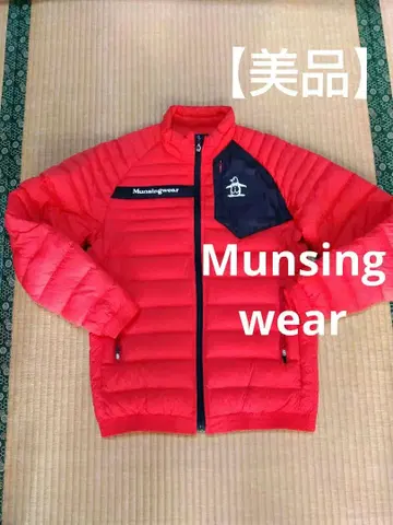 Munsingwear 빨간색 자켓 M