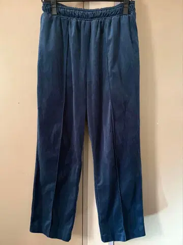 Doux blue 두블 벨로아 팬츠