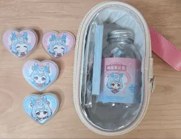 원신 시그윈 영양식 굿즈박스 아크릴 클립 세트