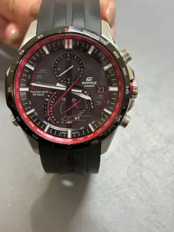 EDIFICE EQW-A1300 블랙/레드