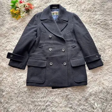 스카치 하우스 피코트 울 코트 [ M ] 9AR 네이비 출퇴근 통학