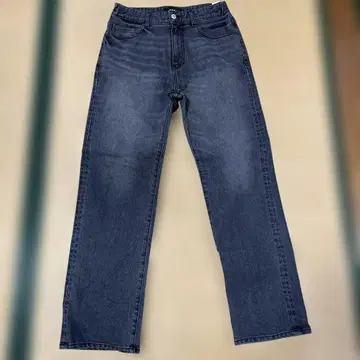 AZUL 데님 슬림 스트레이트 라이트 블랙 S 중고