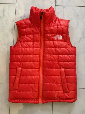 THE NORTH FACE 오렌지 다운 베스트