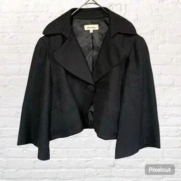 50176 Axemme 판초풍 자켓 케이프 벨 슬리브 M 트위드