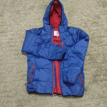 AIGLE 후드 부착 다운 자켓 S 사이즈