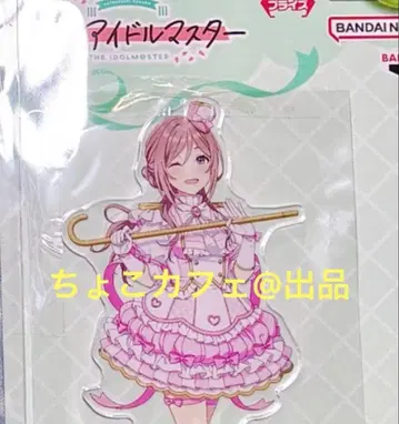 [히메사키 리나미] 학원 아이돌 마스터 스탠드 포함 빅 아크릴 플레이트