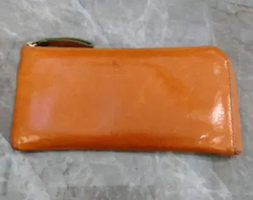 키소라 L자형 장지갑 오렌지