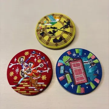 디즈니 자수 캔뱃지