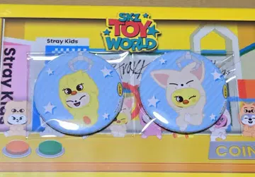 StrayKids TOYWORLD 캔뱃지 세트