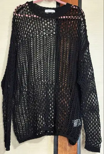 PAGEBOY 패치워크 메쉬 풀오버