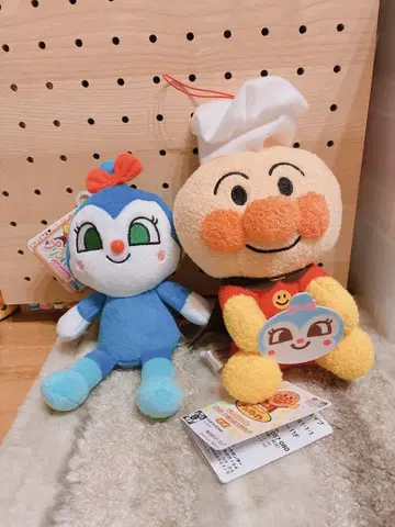 [택 포함 새상품] 호빵맨, 코킨짱 봉제 인형