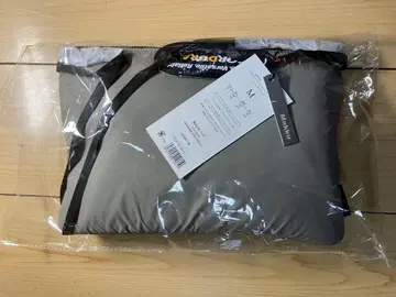 방수성 그레이 수납 가능 레인코트 M 사이즈