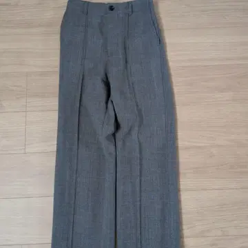 스픽 앤 스팬 그레이 스트레이트 팬츠 여성용