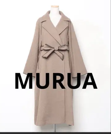 MURUA 루즈 무드 더블 코트 새상품급