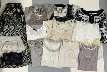 엘레강트한 레이스 프릴 드레스