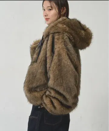 who's who gallery 2WAY 리버서블 퍼 블루종