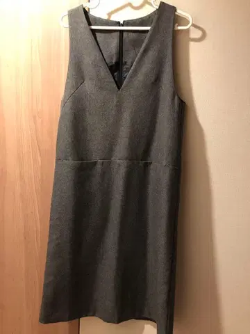 어반 리서치 ROSSO 그레이 오버롤 스커트