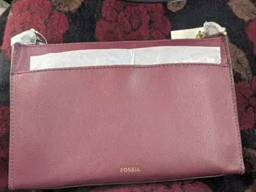 택 포함! 새상품 Fossil Glyc Crossbody 와인색