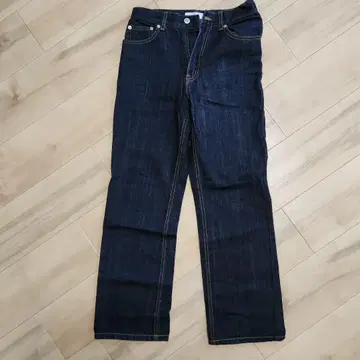 regleam 다크 블루 스트레이트 데님 S