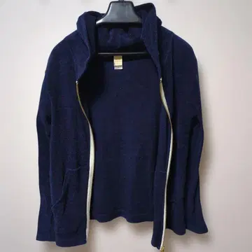 Barns 네이비 파일 후드티 M 사이즈