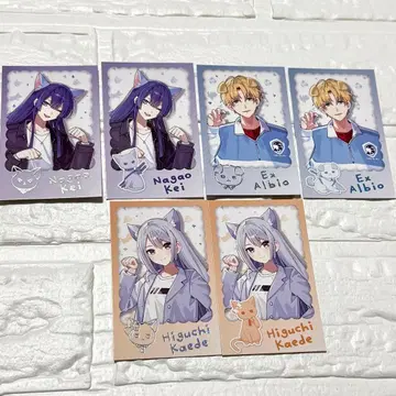 니지산지 완냥 days vol.2 폴라로이드풍 카드 나가오 엑스 히구치