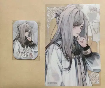 오란피아 소와레 Catharsis 히무카 클리어 엽서 캔뱃지