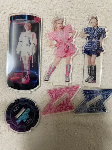 덴파구미.inc 코바토 리아 아마사와 리토 아크릴 스탠드 3종 세트