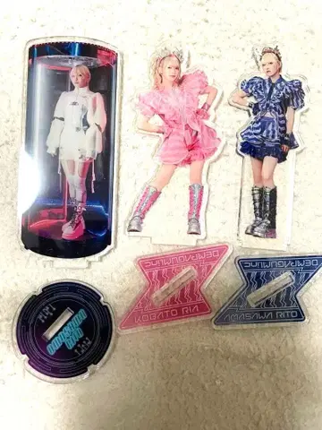 덴파구미.inc 코바토 리아 아마사와 리토 아크릴 스탠드 3종 세트