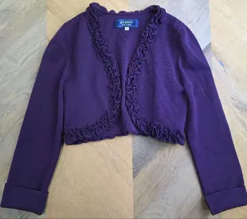 M'S GRACY 프릴 가디건 38 y42